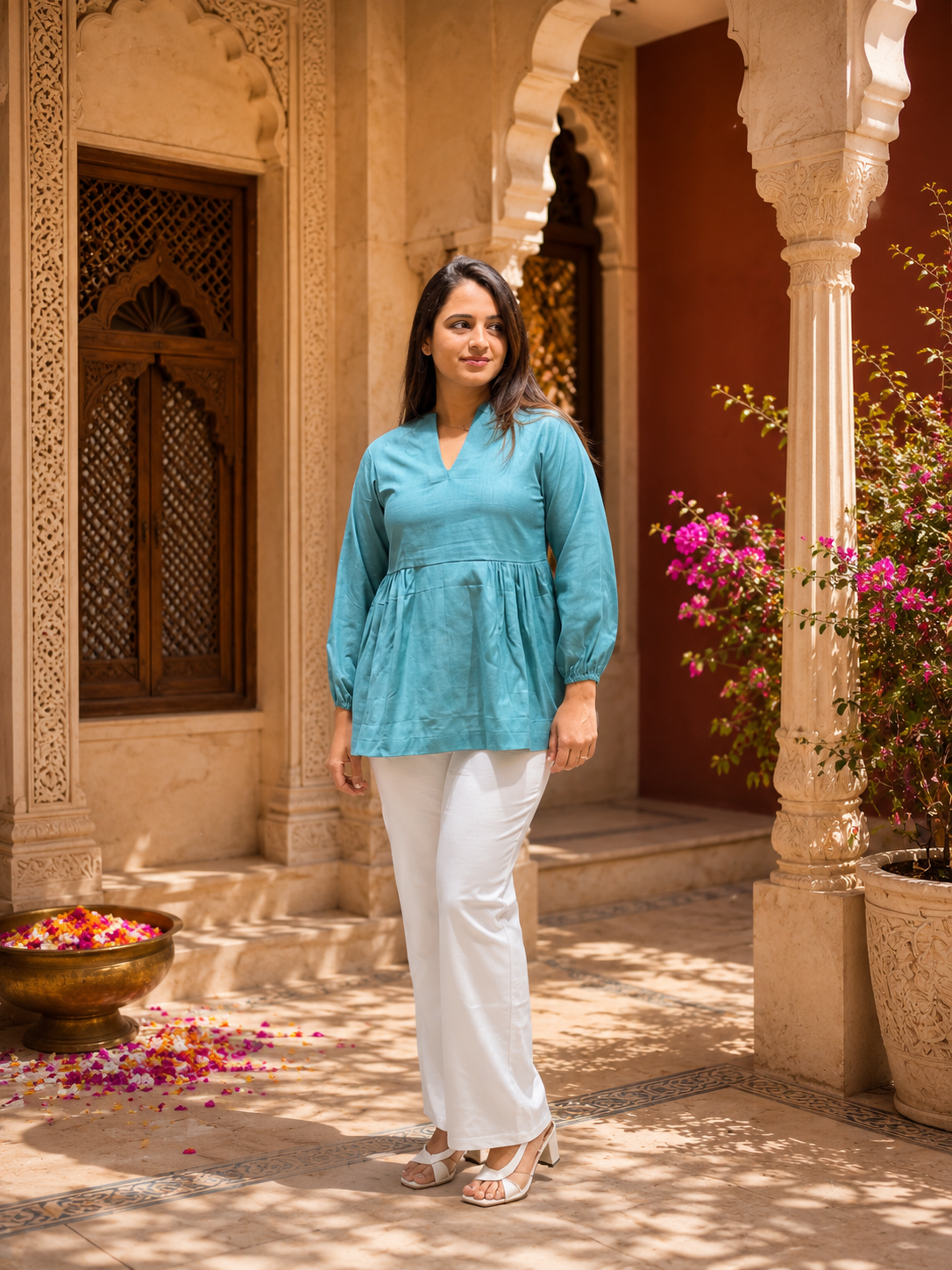 Cotton Tops With Pant