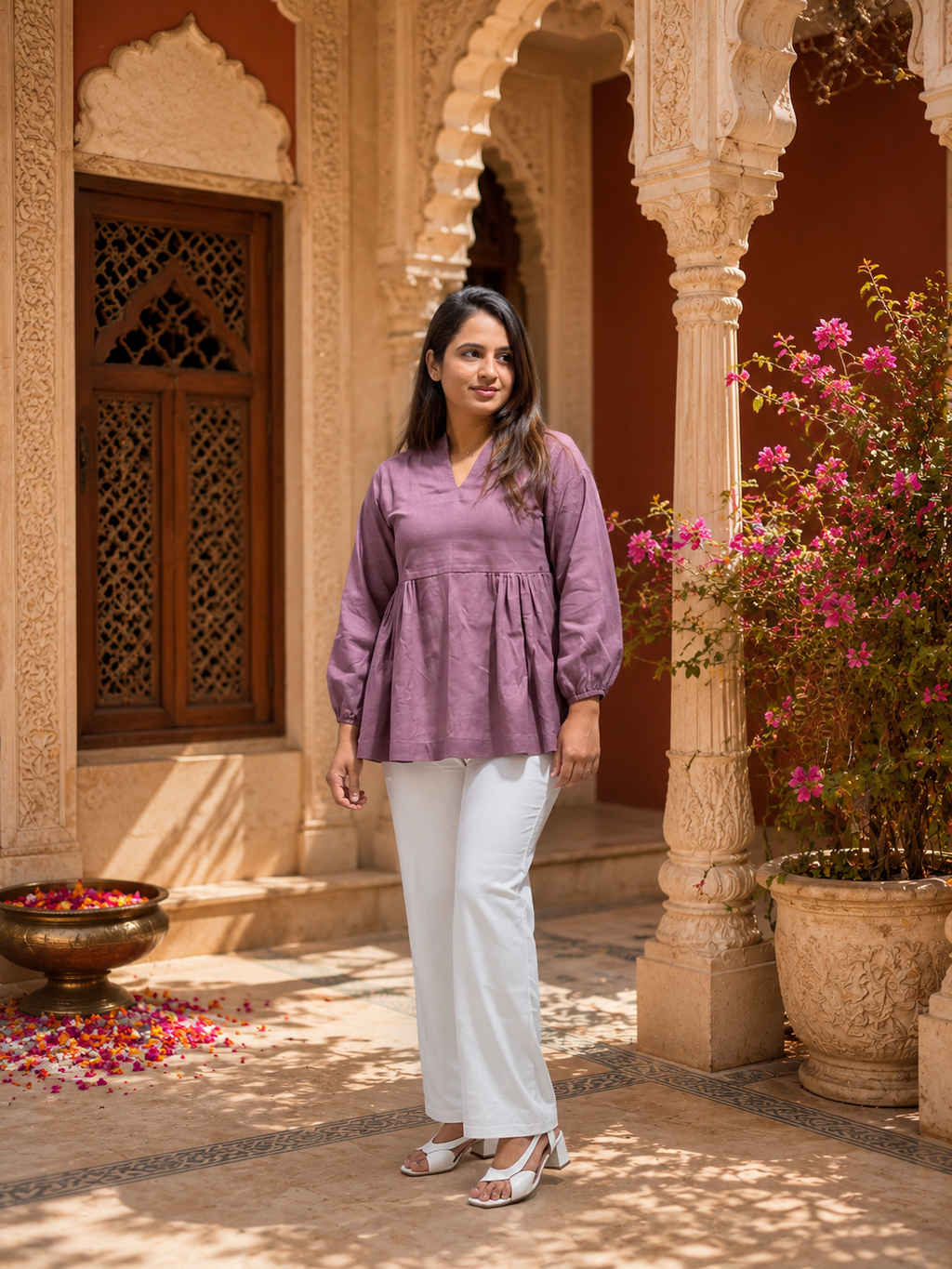 Cotton Tops With Pant