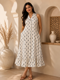 Block Printed Cotton Dress